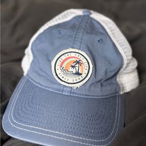 Salt Life Blue and White Trucker Hat